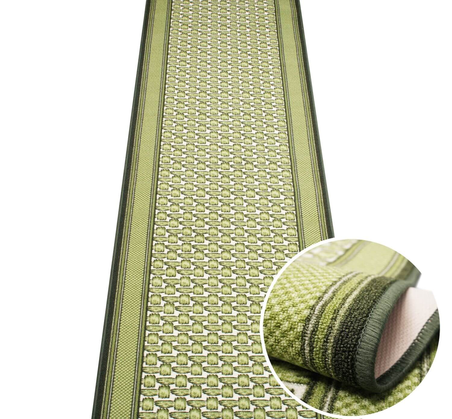 Chodnik Antypoślizgowy Geometryczny Zielony 1002